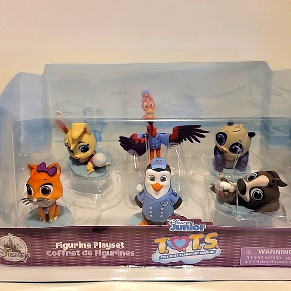 Disney T.O.T.S Actio Figure set contains 6 figures. New sealed - Picture 5 of 5